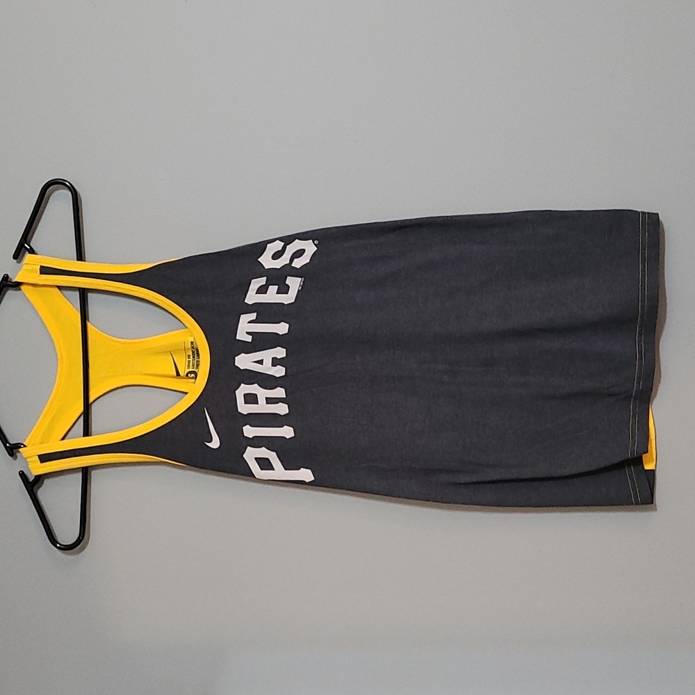 Nike Pittsburgh Pirates Loose Fit Razorback Tank Top